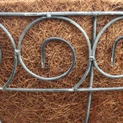 35 Cm Distress Finish Hanging Basket With Coco Liner -Garden Tool Store 13193949 2104902150221673