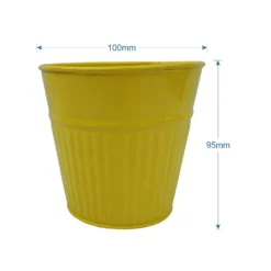 Ribbed Planter (3 Colour Mix) - 10cm -Garden Tool Store 13193952 1784933495956372