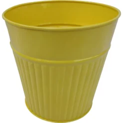 Ribbed Planter (3 Colour Mix) - 18cm -Garden Tool Store 13193953 1414933504325490