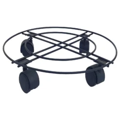 Black Plant Pot Caddy - 35cm -Garden Tool Store 13193961 8294902150172089