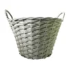 Faux Rattan Round Garden Planter 35cm -Garden Tool Store 13204842 1374951328856012