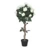 Artificial Rose Tree - 90cm -Garden Tool Store 13205509 1334916398031664