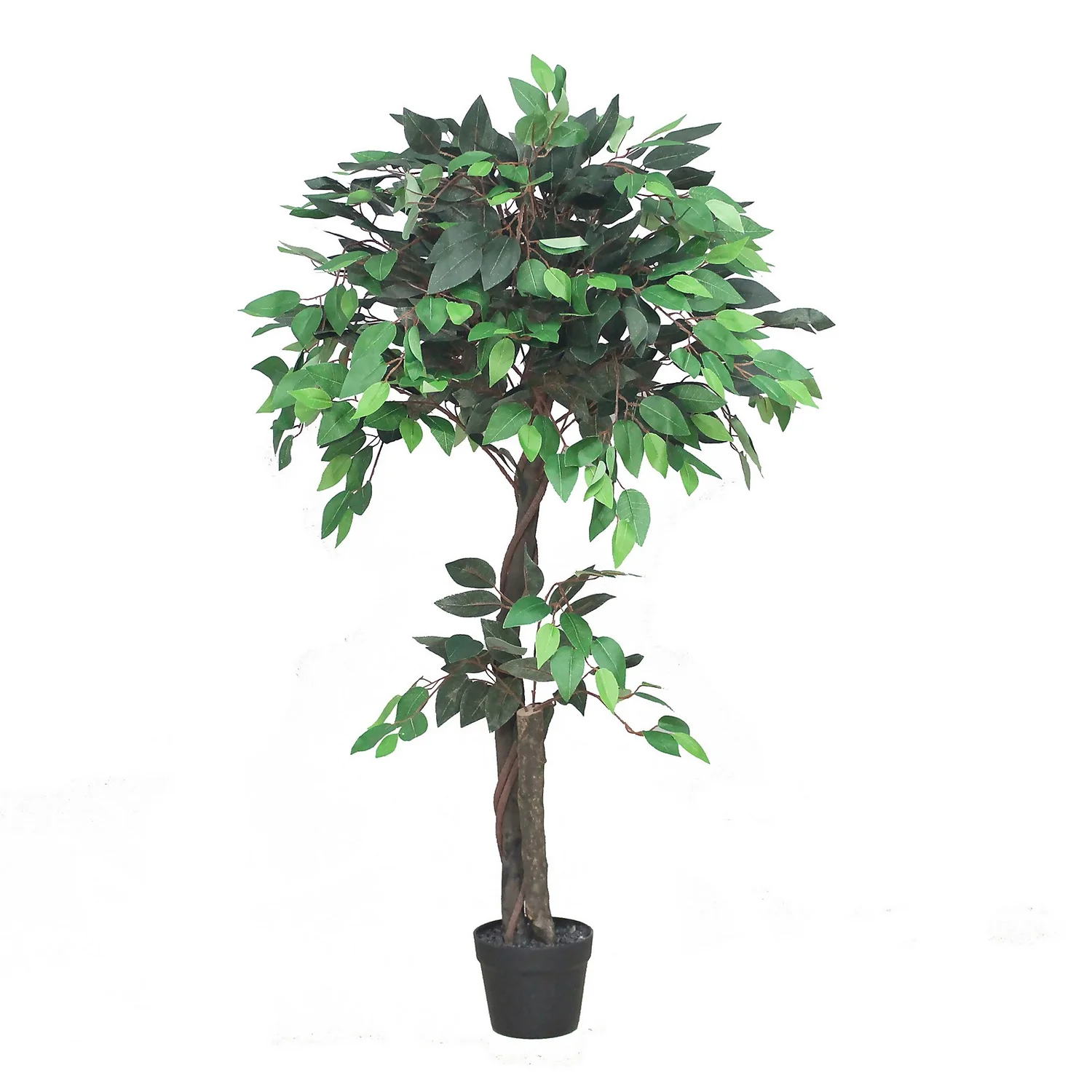 Artificial Ficus Tree - 120cm 3 Artificial Ficus Tree - 120cm