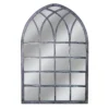 Metal Framed Gothic Outdoor Garden Mirror -Garden Tool Store 13205553 2054924142357766