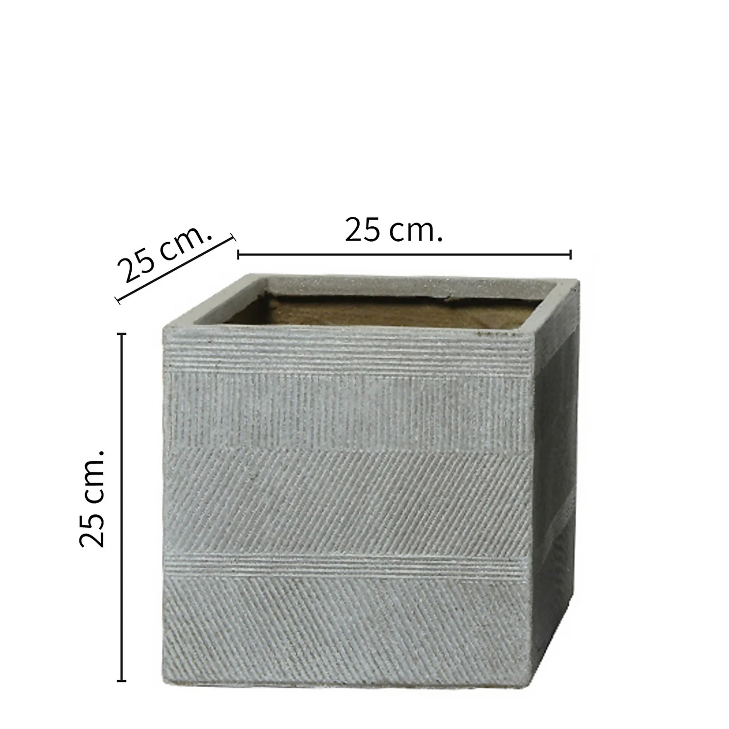 Liam Square Planter - Small 7 Liam Square Planter - Small - Image 5