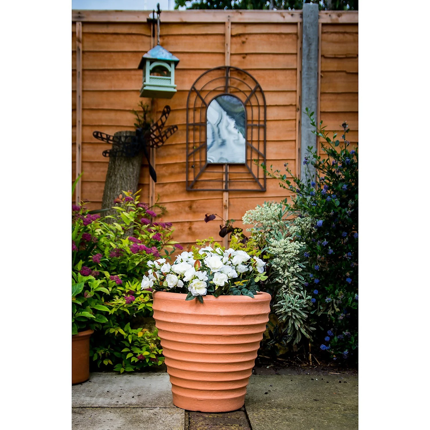 Moroccan Garden Planter Terracotta 43cm 4 Moroccan Garden Planter Terracotta 43cm - Image 2