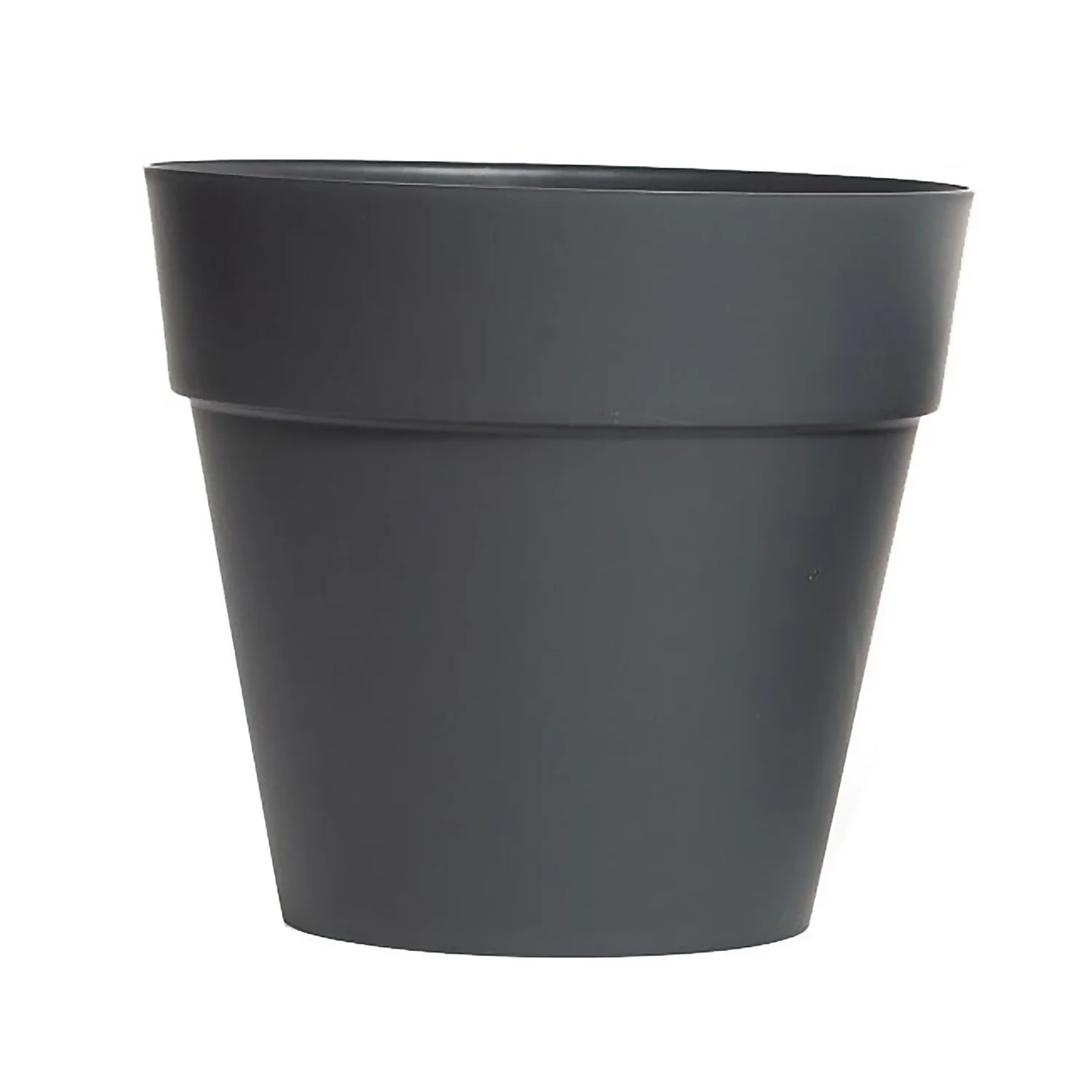 Soho Contemporary Grey Planter - 14cm 3 Soho Contemporary Grey Planter - 14cm