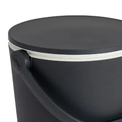 Keter GoBar Outdoor Ice Cooler Table Garden Furniture - Dark Grey / Cream -Garden Tool Store 13412933 7164910901658206