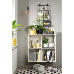 Perla White Plant Pot - 13cm -Garden Tool Store 13432916 2054914557545512