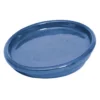 Glazed Chiswick Blue Pot Saucer - 36cm 1 Glazed Chiswick Blue Pot Saucer - 36cm -Garden Tool Store 13441313 1084933184251509