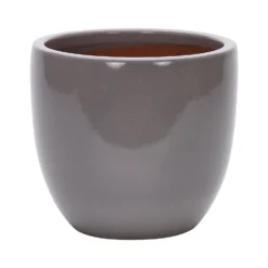 Glazed Grey Heritage Egg Pot - 32cm