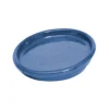 Glazed Chiswick Blue Pot Saucer - 22cm -Garden Tool Store 13441324 5314933184461959