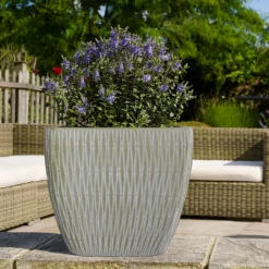 House Beautiful Roma Weave Square Pot Sand - 37cm -Garden Tool Store 13470688 1704933184586936