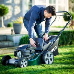 Atco 139cc Classic 18S Petrol Lawn Mower - 46cm -Garden Tool Store 13483565 1644929336050034