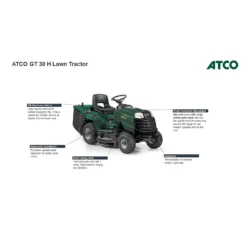 Atco 432cc GT 30H Petrol Lawn Tractor - 84cm 13 Atco 432cc GT 30H Petrol Lawn Tractor - 84cm -Garden Tool Store 13486584 4334929342317106