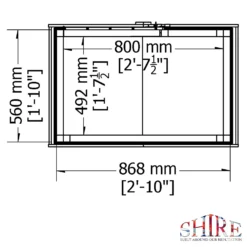 Shire Handy Garden Storage 3x2ft 13 Shire Handy Garden Storage 3x2ft -Garden Tool Store 13508666 1184931200396461