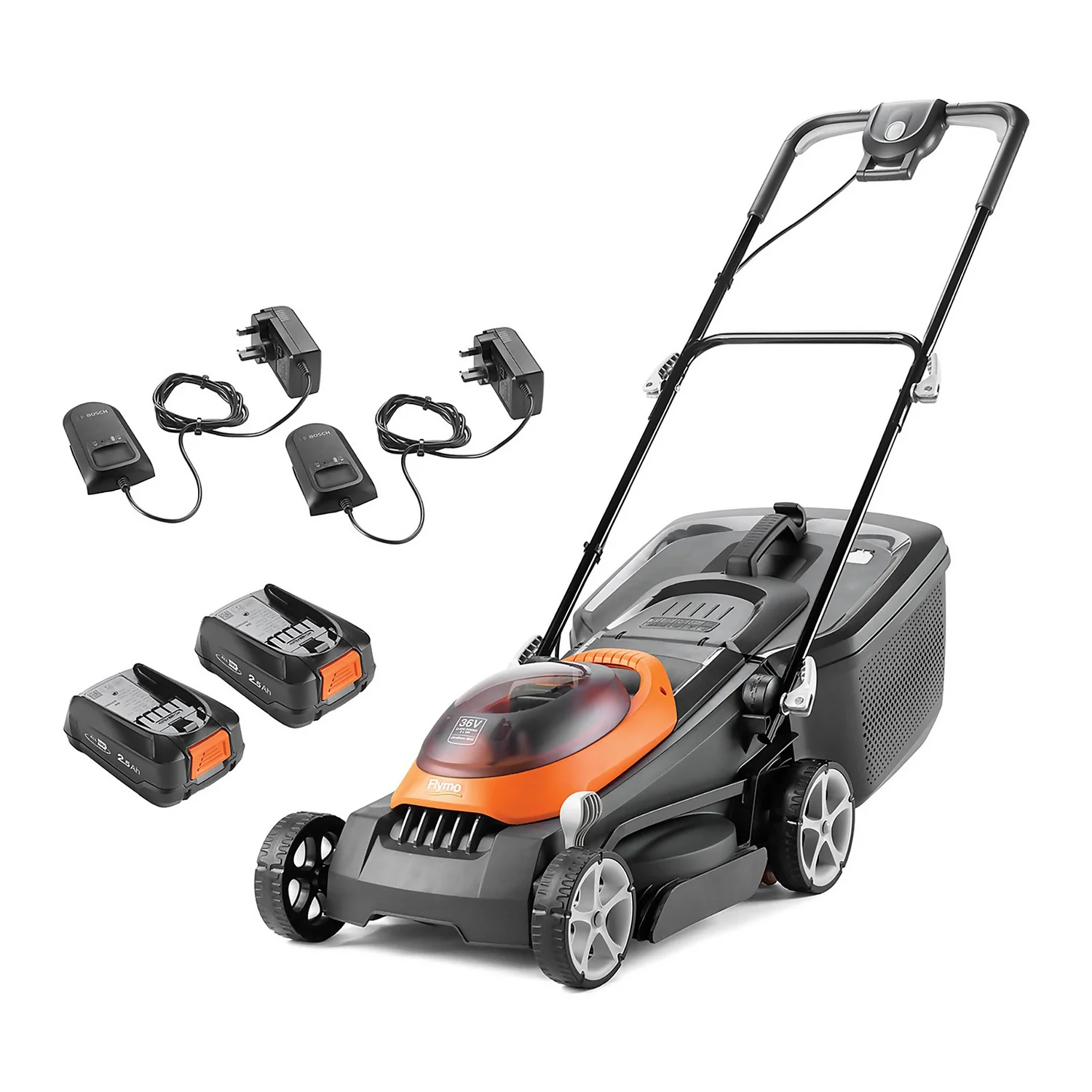 Flymo 36V UltraStore 380R Cordless Lawn Mower - 38cm 3 Flymo 36V UltraStore 380R Cordless Lawn Mower - 38cm