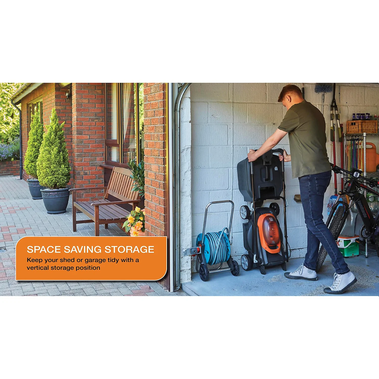 Flymo 36V UltraStore 380R Cordless Lawn Mower - 38cm 10 Flymo 36V UltraStore 380R Cordless Lawn Mower - 38cm - Image 8