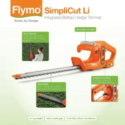 Flymo SimpliCut Cordless Hedge Trimmer 10 Flymo SimpliCut Cordless Hedge Trimmer -Garden Tool Store 13524808 1594936857993480