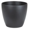 Black Anthracite Indoor Plant Pot - 33cm
