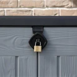 Keter Store It Out Ace Outdoor Garden Storage Shed 1200L - Grey / Graphite -Garden Tool Store 13531577 2124925770796016
