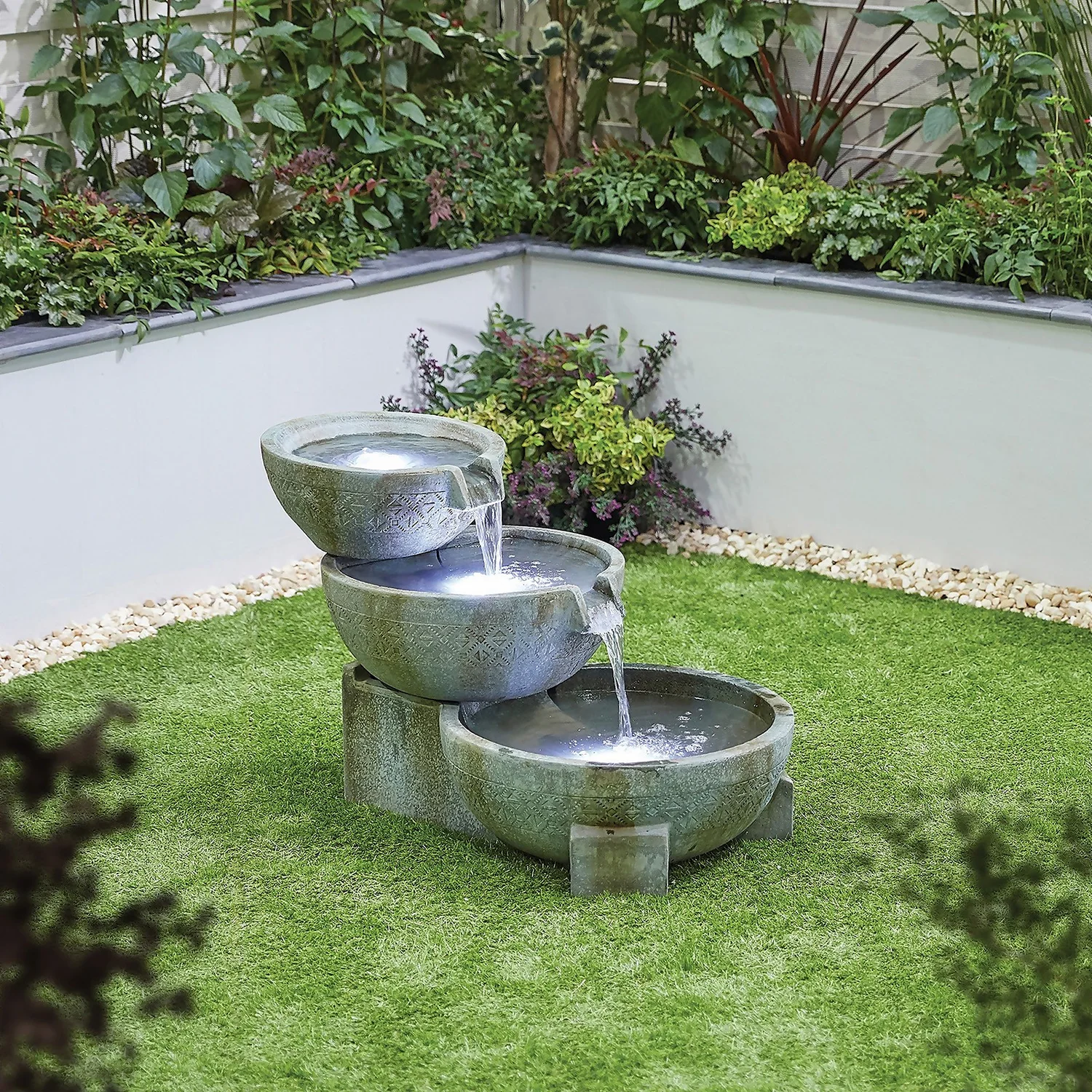 Stylish Fountain Oasis Water Feature With LEDs 7 Stylish Fountain Oasis Water Feature With LEDs - Image 5