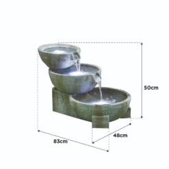 Stylish Fountain Oasis Water Feature With LEDs 13 Stylish Fountain Oasis Water Feature With LEDs -Garden Tool Store 13846043 8054962028273395