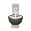 Stylish Fountain Solitary Pour Water Feature With LEDs -Garden Tool Store 13846046 1444962028332225