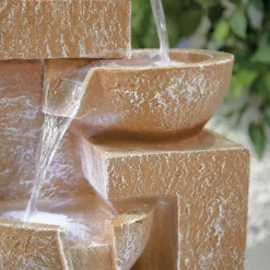 Stylish Fountain Sparkling Bowls Water Feature With LEDs 13 Stylish Fountain Sparkling Bowls Water Feature With LEDs -Garden Tool Store 13846048 1034971880455348