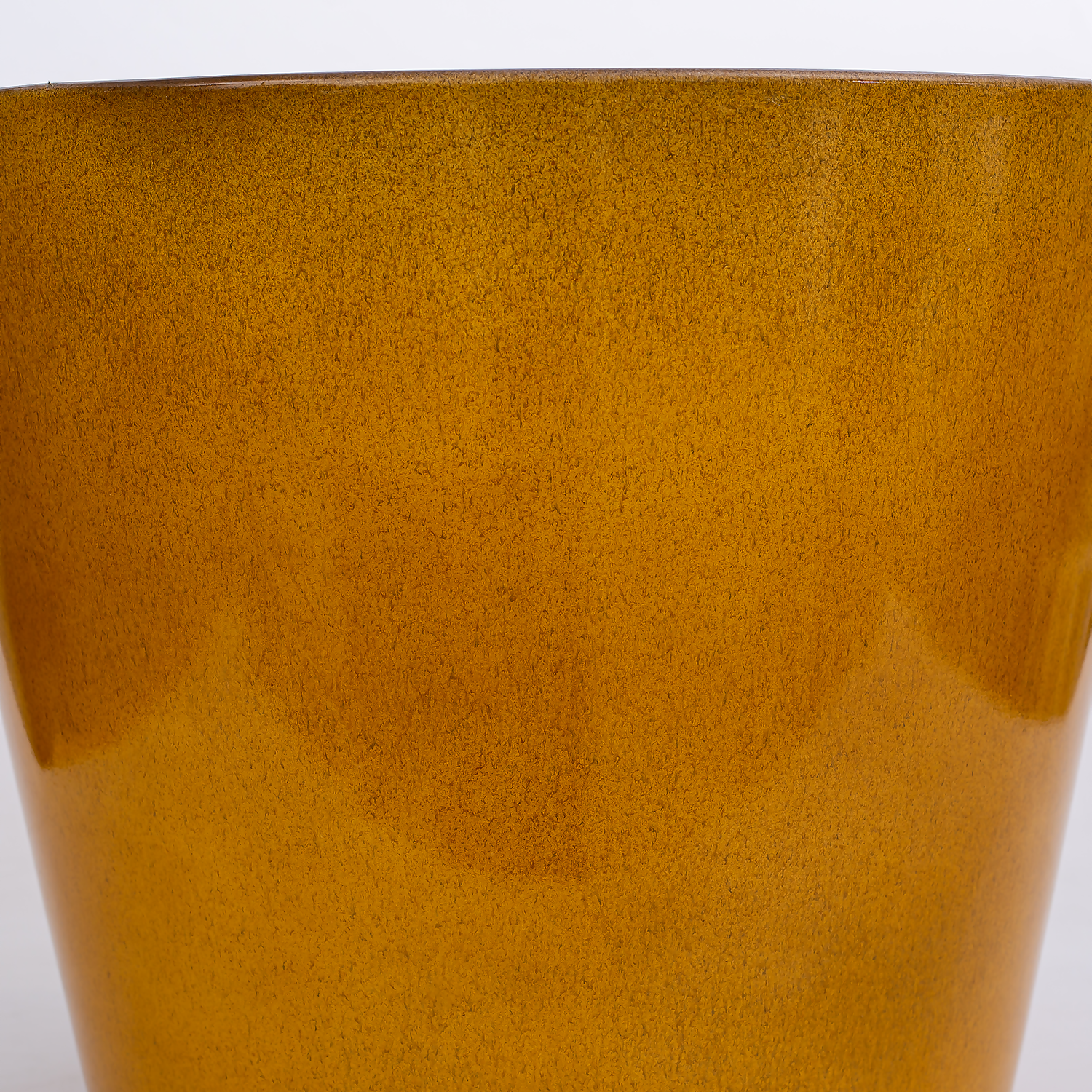 Glazed Finish Planter Mustard 30cm 5 Glazed Finish Planter Mustard 30cm - Image 3