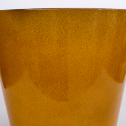 Glazed Finish Planter Mustard 40cm -Garden Tool Store 13928632 9765001956051199