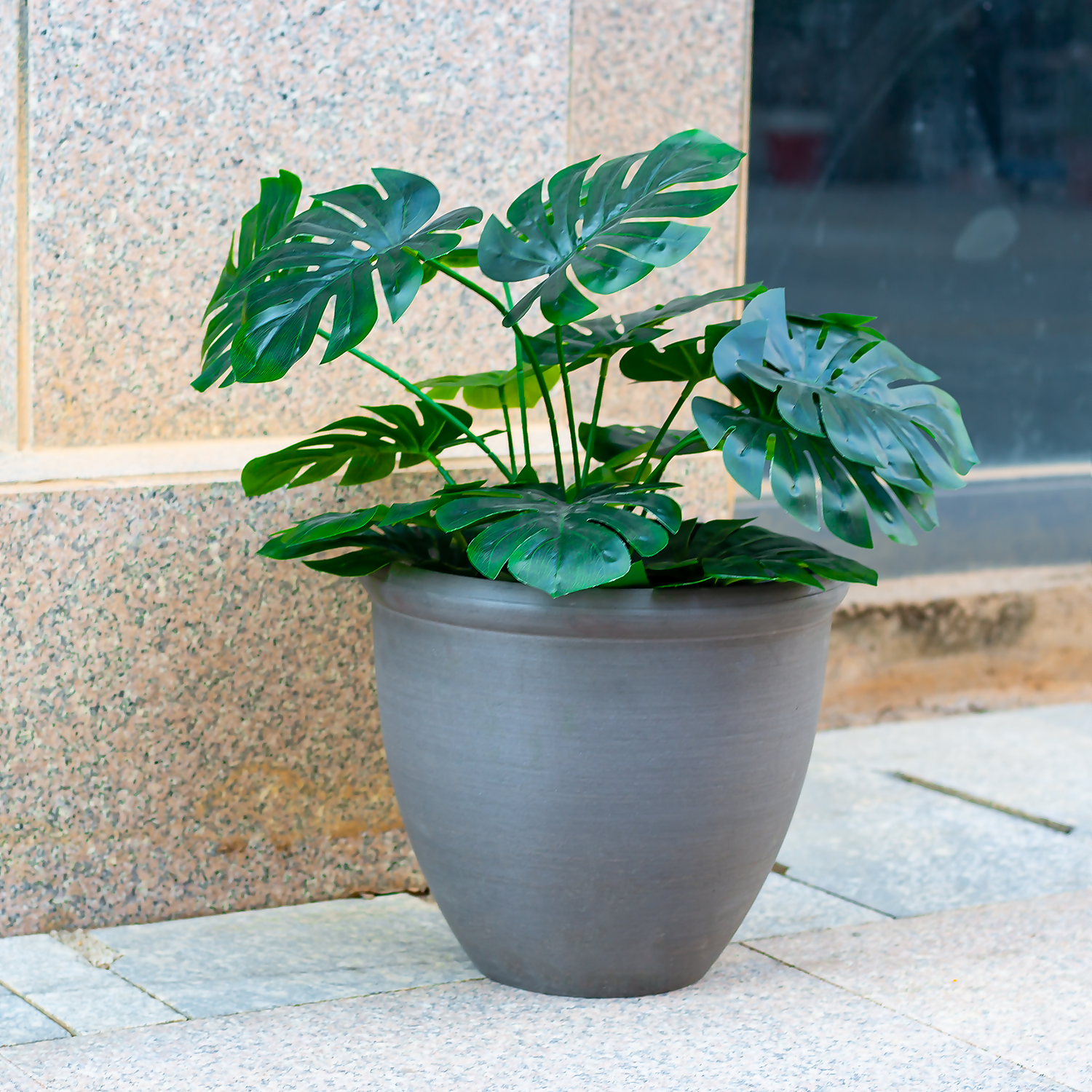 Ashford Planter Slate 35cm 4 Ashford Planter Slate 35cm - Image 2