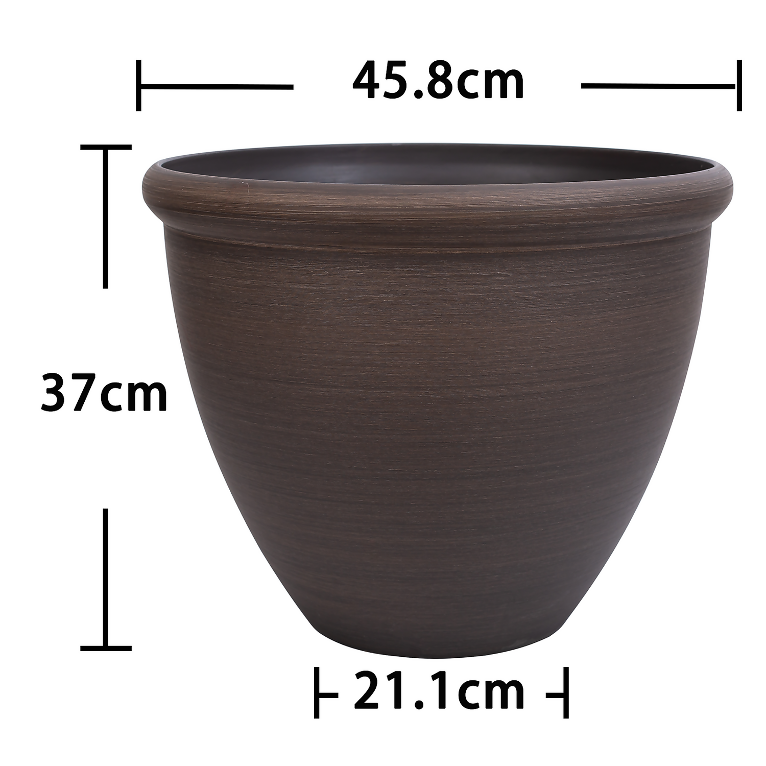 Ashford Planter Slate 45cm 6 Ashford Planter Slate 45cm - Image 4