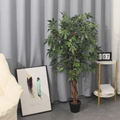 Artificial Maple Tree - 120cm -Garden Tool Store 13944157 6695014600915671