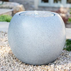 Stylish Fountain Nara Ripple Garden Water Feature With LEDs 10 Stylish Fountain Nara Ripple Garden Water Feature With LEDs -Garden Tool Store 13947171 7665005844791440