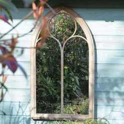 MirrorOutlet Somerley Chapel Arch Metal Garden Mirror - 112x61cm 9 MirrorOutlet Somerley Chapel Arch Metal Garden Mirror - 112x61cm -Garden Tool Store 13950555 1704987139189172