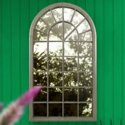 MirrorOutlet Somerley Eden Country Arch Large Metal Garden Mirror - 129x76cm 8 MirrorOutlet Somerley Eden Country Arch Large Metal Garden Mirror - 129x76cm -Garden Tool Store 13950557 1934987139911914