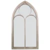 MirrorOutlet Somerley Chapel Arch Large Garden Mirror - 150x81cm -Garden Tool Store 13950561 1334987138797318