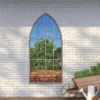 MirrorOutlet Buttercup Country Arch Extra Large Garden Mirror - 160x85cm -Garden Tool Store 13950570 1124987139570958