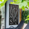 Amarelle Large Metal Flame Design Decorative Garden Screen - 120 X 60cm -Garden Tool Store 13950575 1714987138853103