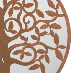 MirrorOutlet Round Garden Mirror - 60cm 7 MirrorOutlet Round Garden Mirror - 60cm -Garden Tool Store 13950583 1764987139410758