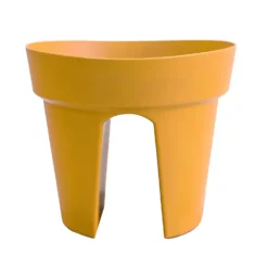 Mustard Balcony Planter - 28cm