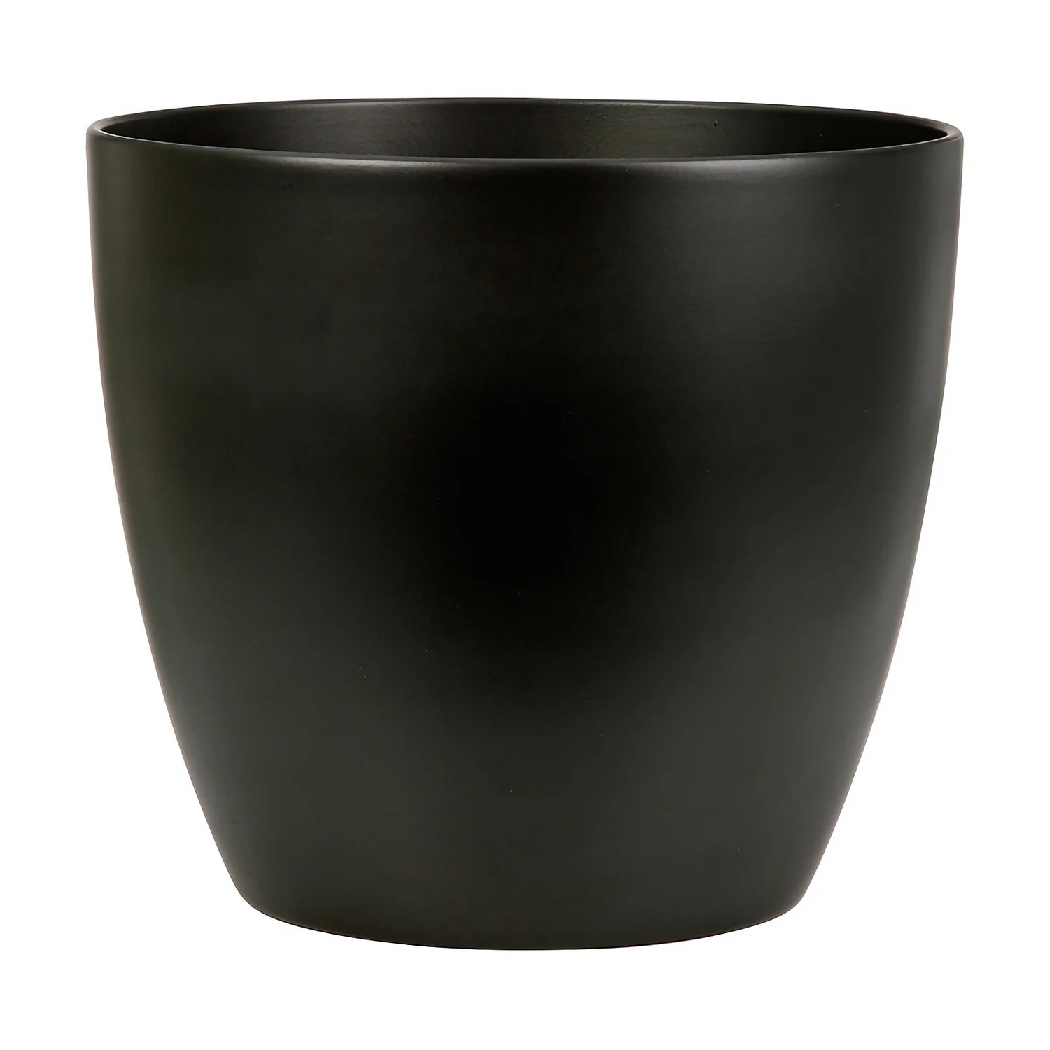 Scheurich Black Indoor Pot - 25cm 3 Scheurich Black Indoor Pot - 25cm