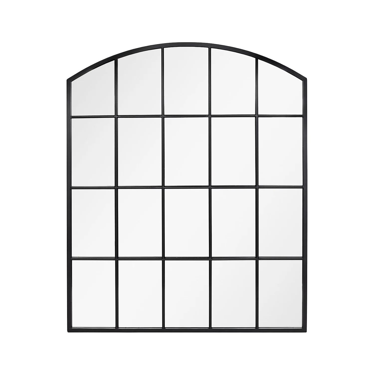 Black Industrial Arch Garden Mirror 3 Black Industrial Arch Garden Mirror