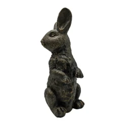 Bronze Look Rabbit Garden Ornament -Garden Tool Store 13965950 5525014596972489