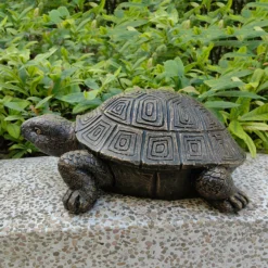 Bronze Look Tortoise Garden Ornament 15 Bronze Look Tortoise Garden Ornament -Garden Tool Store 13965953 2005014597280979
