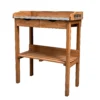 Garden Potting Bench With Two Drawers & Shelf -Garden Tool Store 13967031 1395014369023960