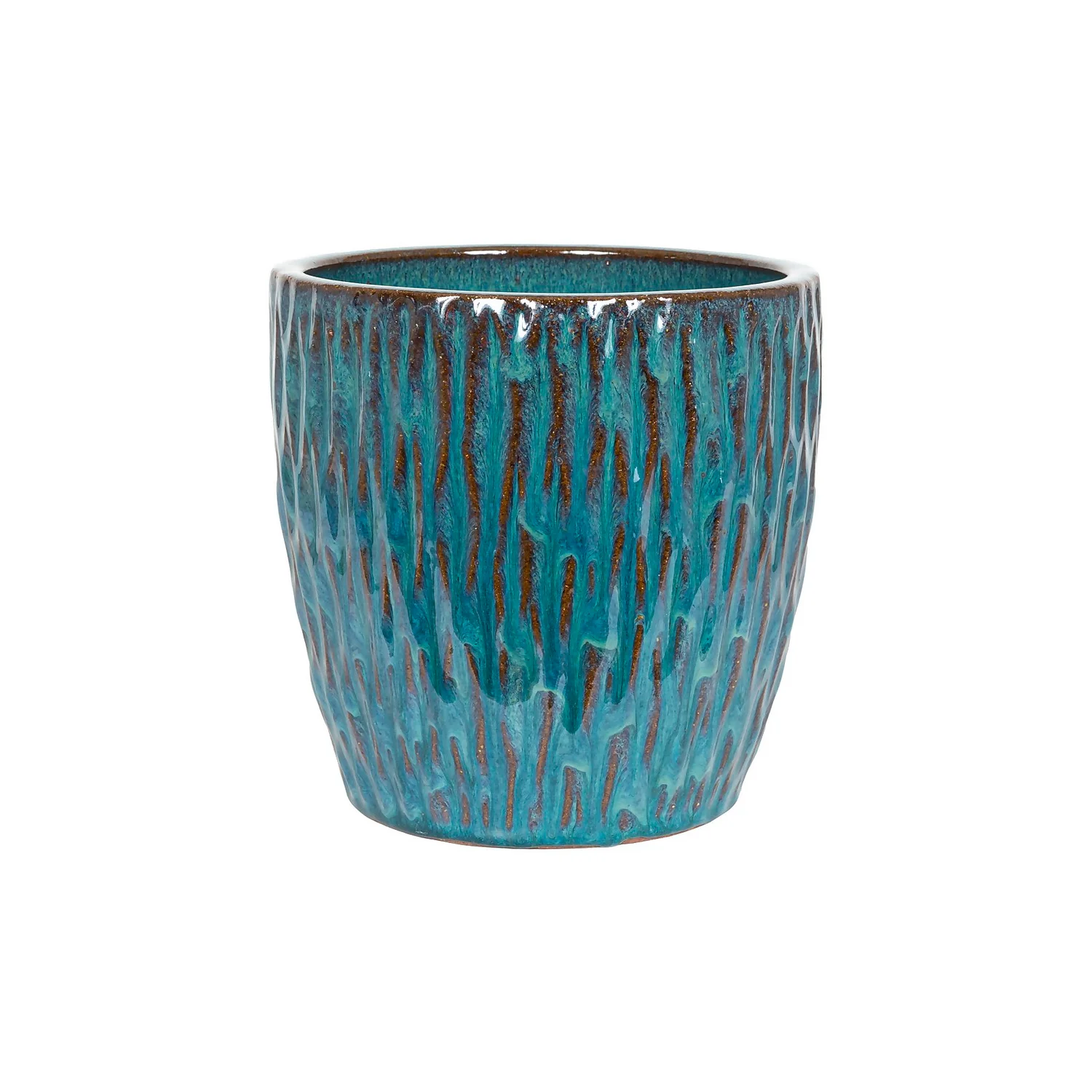 Chiswick Textured Pot Green - 32cm 3 Chiswick Textured Pot Green - 32cm