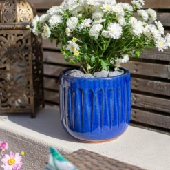 Chiswick Running Pot Blue - 30cm -Garden Tool Store 13973639 1485011238708532