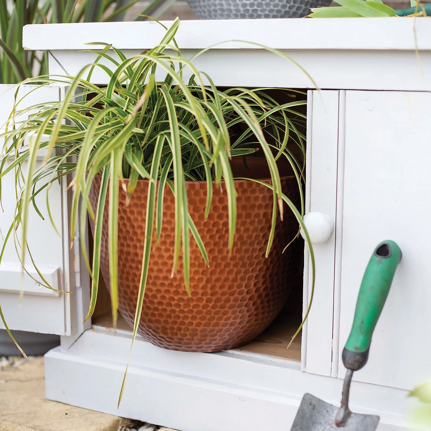 Suva Hammered Pot Copper - 31cm 7 Suva Hammered Pot Copper - 31cm - Image 5